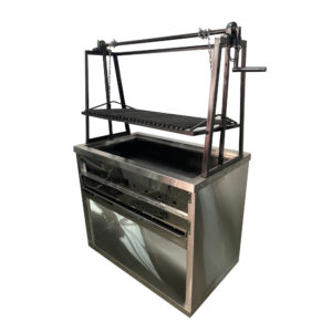 Parrilla a carbon en Acero